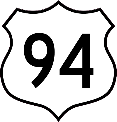 Highway 94 Sign Sticker