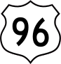 Highway 96 Sign Sticker
