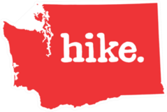 Hike Washington Sticker