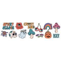 Hippie Halloween Sticker Sheet 