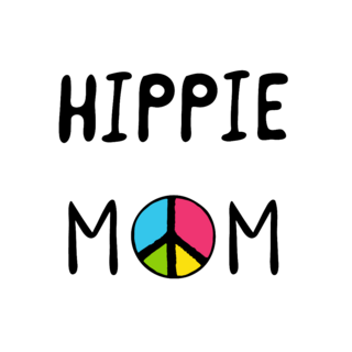 Hippie Mom Sticker
