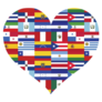 Hispanic Heritage Heart Sticker