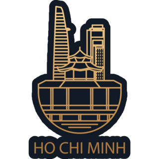 Ho Chi Minh Vietnam City Icon Sticker