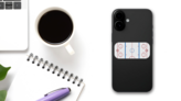 Hockey Ice Rink Sticker on a Phone (New) example