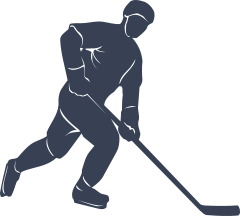 Hockey Player Skating Deal