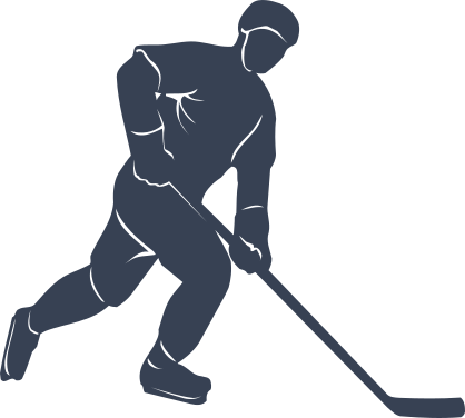 Hockey Player Skating Deal