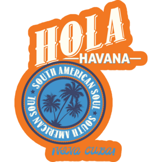 Hola Havana Sticker