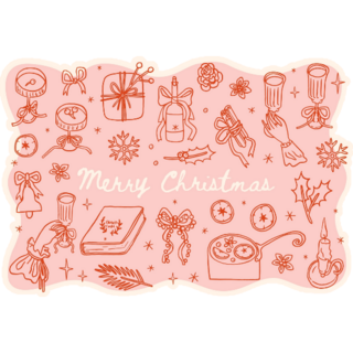 Holiday Croquette Icons Sticker