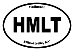 Holimont Oval Sticker