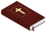 Holy Bible Isolated On White Illustration Sticker