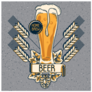 Home Brew Craft Beer Emblem Sticker