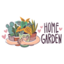 Home Garden Hugging My Plants with Love Sticker