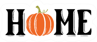 Home Inspirational Thanksgiving Lettering Sticker