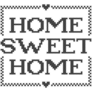 Home Love Stitched Sticker