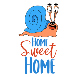Home Sweet Home Snail Sticker