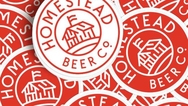 Homestead Beer Co Circle Stickers