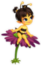 Honey Bee Fairy Sticker