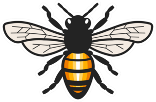 Honey Bee Sticker