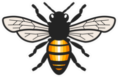 Honey Bee Sticker