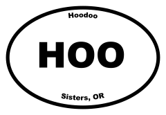 Hoodoo Oval Sticker