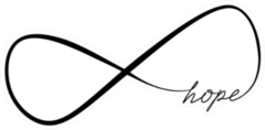 Hope Infinity Symbol Sticker