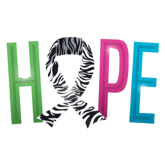 Hope Rare Disease Banner Sticker