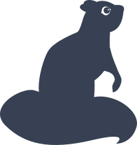 Hopeful Squirrel Sticker