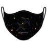 Horoscope Sagittarius Black Mask Sticker