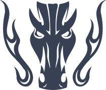 Horse Face With Flames Sticker