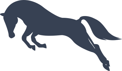 Horse Jumping Sticker