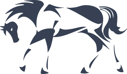 Horse Outline Sticker