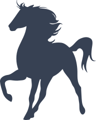 Horse Raising Leg Sticker