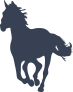 Horse Running Closer Sticker