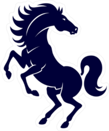 Horse Silhouette Sticker