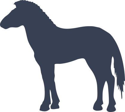 Horse With Short Mane Sticker