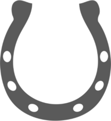 Horseshoe Icon Sticker
