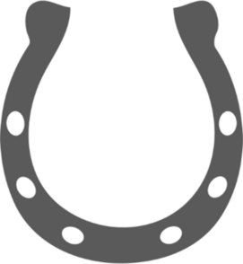 Horseshoe Icon Sticker
