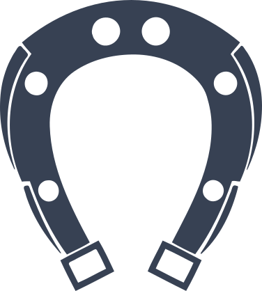 Horseshoe With Narrow Bottom Sticker
