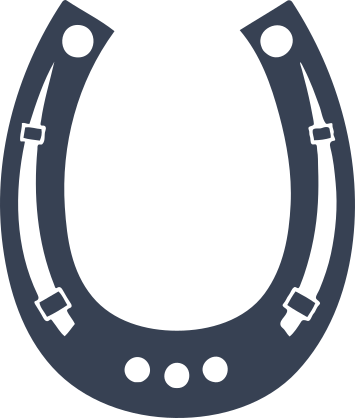 Horseshoe With Wholes Sticker