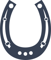 Horseshoe With Wholes Sticker