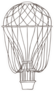 Hot Air Ballon Art Sticker
