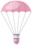 Hot Air-balloon Romantic Cartoon Sticker