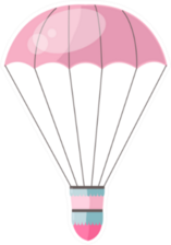 Hot Air-balloon Romantic Cartoon Sticker