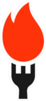 Hot Pepper Grill Fire Sticker