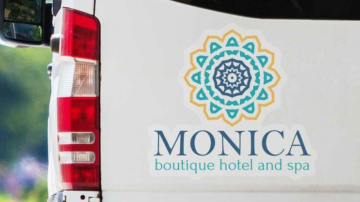 Hotel and Spa Logo Sticker