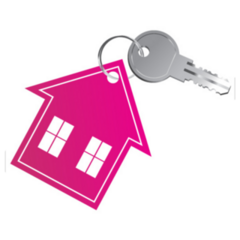 House Key Real Estate Sticker