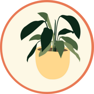 House Plants In The Pots STicker