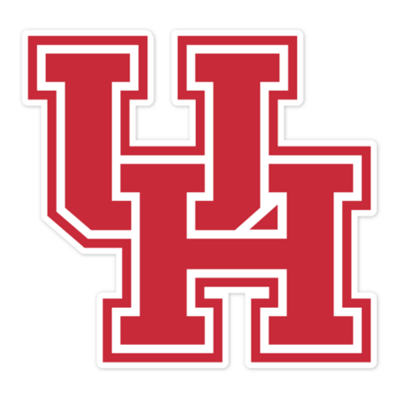 Houston Cougars WinCraft 6'' x 6'' Color Decal Houston Cougars WinCraft 6'' x 6'' Color Decal
