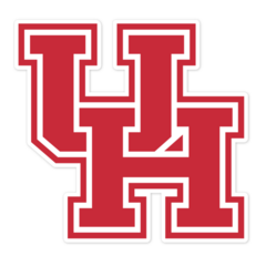Houston Cougars NCAA Logo Sticker