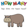 How Many Legs Does The Hippo Have Sticker